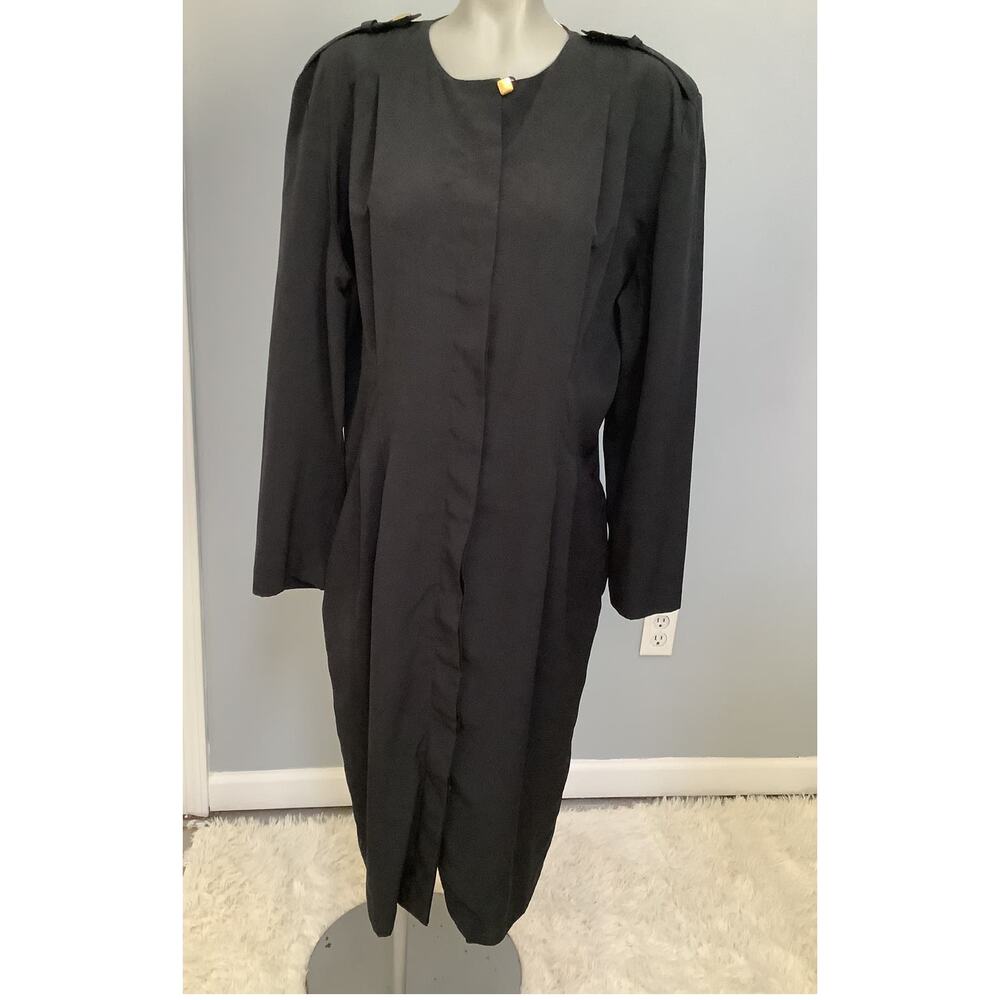 MS Chaus Black Dress Size 16